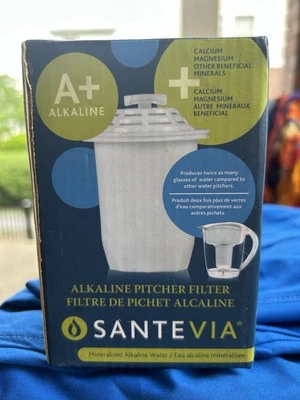 Santevia - Mineralized Alkaline Water Pitcher Filter - 1 Filter NEW SEALED - Image 1 of 4