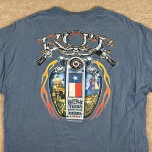Camiseta Austin Texas ROT Rally 2012 Talla Adulto 3XL Moto Harley Davidson - Imagen 1 de 9