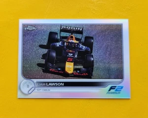 2022 Formula 1 Topps Chrome Liam Lawson #133 Refractor F2 Car  PRC RC F1 - Picture 1 of 2
