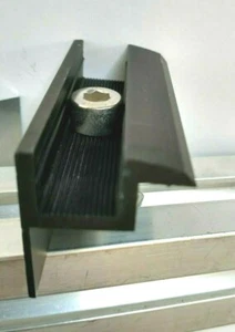 SCHWARZ Solar ENDklemme 35 mm Modulhöhe Solarmodul Photovoltaik ALU Befestigung  - Bild 1 von 6