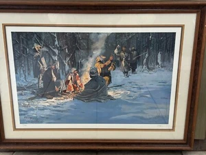 Winter Offerings D Gallon Limited Edition Lithograph Signed Numbered 219/950 - Picture 1 of 10