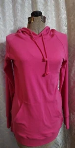 Ampersand Avenue NWT Side slit hoodie Hot Pink NEW Style Soft & Stretchy Size XS - Picture 1 of 8