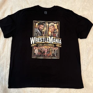 Wrestlemania Goes Hollywood Shirt 2023 Men 4XL I WAS THERE Los Angeles Snoop Dog - Picture 1 of 8