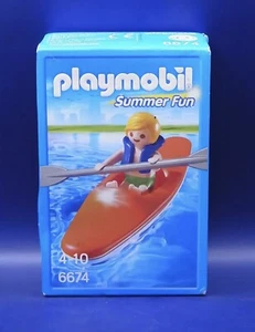 Playmobil Summer Fun Kind und Kajak Ref. 6674 ab 4 Jahren Neu - Bild 1 von 2