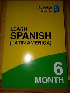 ROSETTA STONE Spanish Latin America 6 Month Access