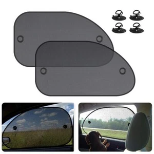 2 Pack Universal Car Window Shade Cling Sunshade - Sun Glare and UV Rays Prote - Picture 1 of 7