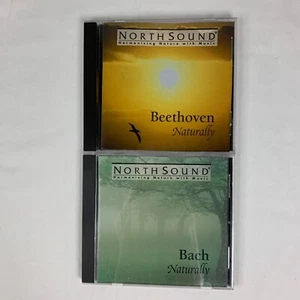 Northsound 2 CD Lot - Bach Naturally / Beethoven Naturally - Nature Healing LN - Picture 1 of 12