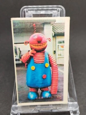 Ganbare!! Robocon 75225 Old Menko card Japan  1974 With tracking Vintage  F/S - Image 1 of 4
