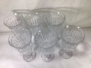 II34 Vintage Hand Blown Iced Tea Sutton Place by GODINGER For Adulls Set of 6 - Picture 1 of 4