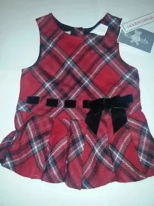 Jersey a Cuadros Infantiles Niñas Koala Niños Marca Rojo Negro Gris Blanco Talla 6-9 Meses - Imagen 1 de 1