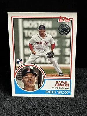 Rafael Devers 2018 Topps 35th Anniversary RC #83-47 Rookie - Image 1 of 2