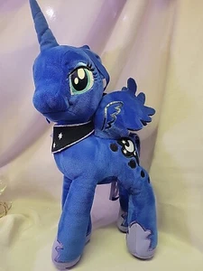 My Little Pony Funrise Toy Corp Large Blue Unicorn Stuffed Plush Princess Luna - Imagen 1 de 4