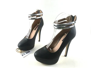 Tolle Party Plateu Damen Pumps Slipper Absatz Damenschuhe EUR 37 F1 209 - Bild 1 von 3