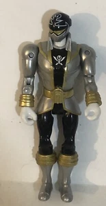 Power Rangers Super Mega Force Armored Silver Ranger Actionfigur nur Spielzeug - Bild 1 von 3