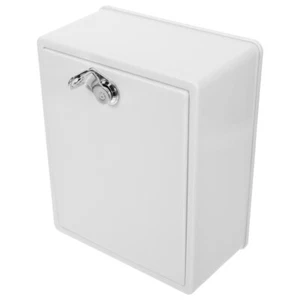 Milk Box Wall Mount Mailbox Locking Cabinet Small Door Mounted Baby - Picture 1 of 12