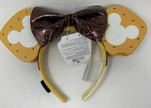 Disney Parks Eats Collection S’mores Minnie Ohren Stirnband braun Schleife Smores - Bild 1 von 6