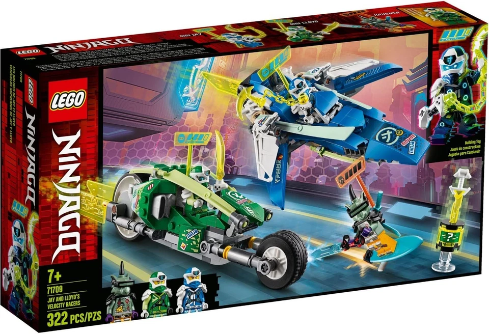 LEGO Ninjago Jay and Lloyd’s VeloCity Racers 71709 - Image 1 of 4