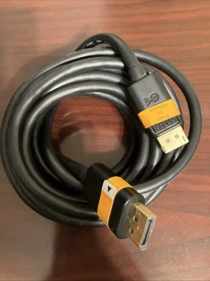 High Speed DP to DP Cable Gold Plated DisplayPort to DisplayPort Cable 4K Ready - Image 1 of 2