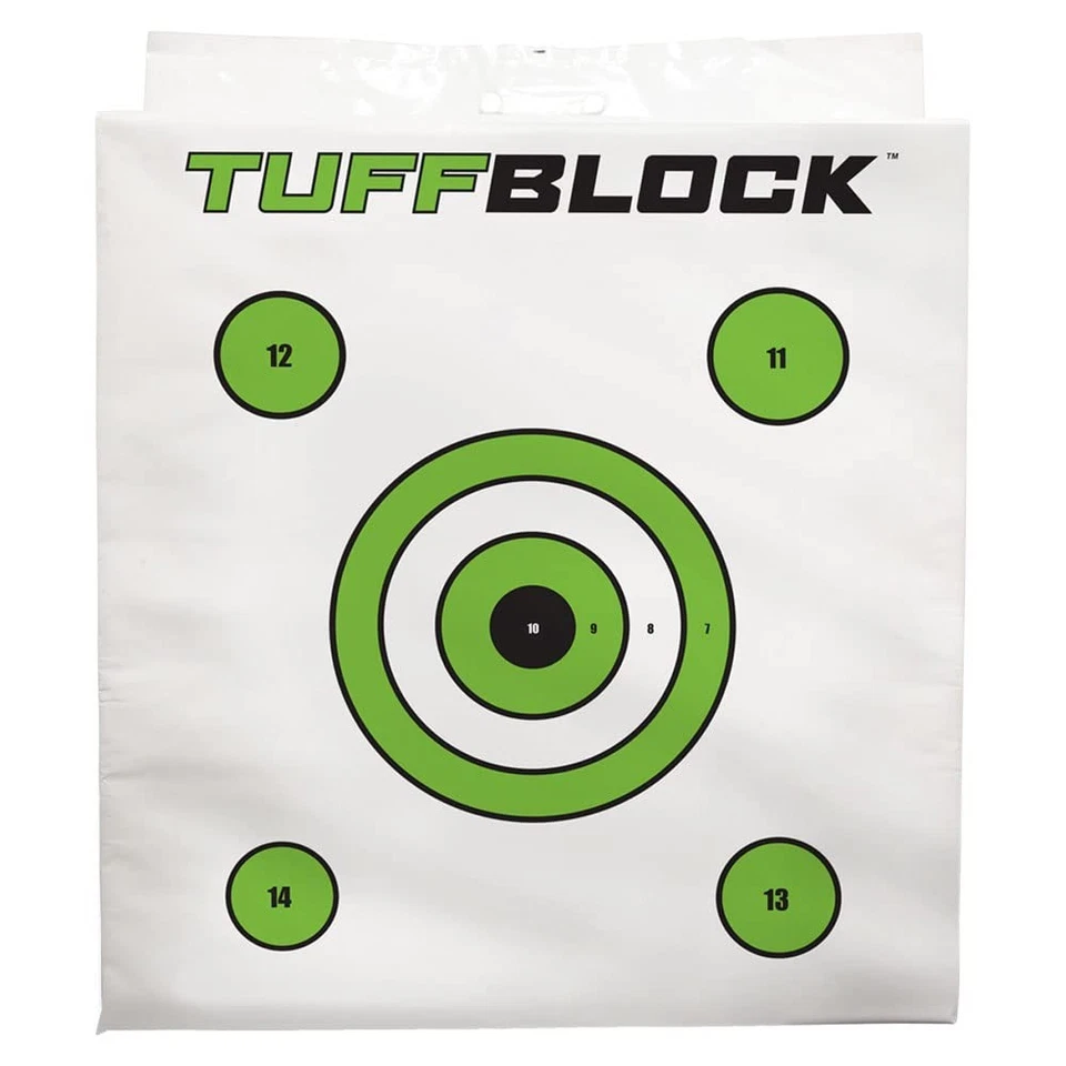 Objetivo de tiro con arco de espuma TuffBlock - Objetivo de bloque blanco 24x24x12 para jóvenes y principiantes... Foto 1 de 1