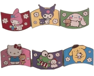 Loungefly Sanrio Color Block Complete Pin Set With Chaser!! - Picture 1 of 5