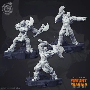 Miniatura Goliath Barbarian - CastnPlay - Miniaturas DnD - Juego de rol - - Imagen 1 de 2