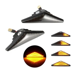 2x LED Dynamic Flow Marker Side Indicators Turn Signal Lights For Ford Focus MK1 - Picture 1 of 9