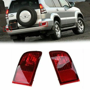 Rear Fog Lights Fit For Toyota Land Cruiser Prado J120 02-09 LED BumperTail Lamp - Picture 1 of 9