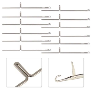 50 Needles fit for Brother Ribbing Knitting Machine KR850 KR838 KR830 404648001 - Picture 1 of 5