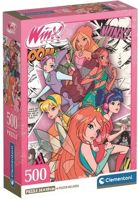 NUEVO Rompecabezas Clementoni 500 Piezas Winx Club Winx Foto 1 de 2