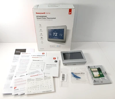 Honeywell RTH9585WF Color Touchscreen Wi-Fi Programmable Smart Thermostat NEW - Image 1 of 4