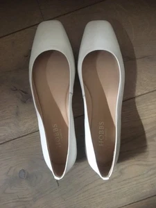 Hobbs women's white leather court shoes Size 36 - Picture 1 of 4