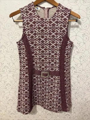 Vintage Pelican Harbor Inc. Sweater Dress 60’s Go Go Style Made In USA Size Med - Image 1 of 4