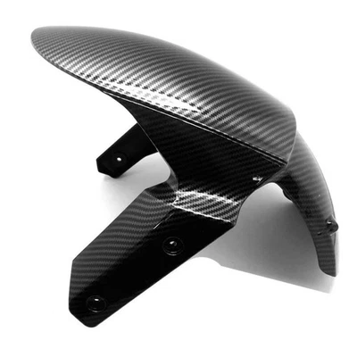 Carbon Front Fender Mudguard Hugger For Kawasaki Ninja ZX10R ZX6R / Z800 Z1000 Foto 1 de 4