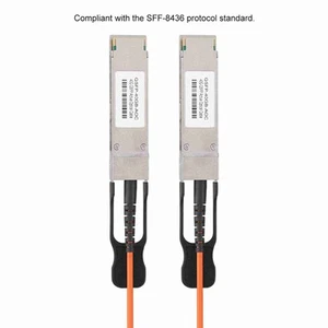 AIQ-YP19016 QSFP-40GB-AOC100M 4-Channel 10Gbps High Speed Transmission Copper CB - Afbeelding 1 van 10