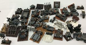 Bulk Warhammer vehicles set 1 - Tanks, Chariots, Tricycle, Ploughs. More than 30