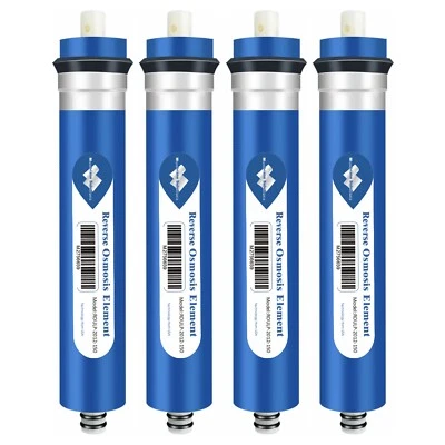 6 Pack 100/150 GPD RO Membrane Reverse Osmosis Purifier Water Filter Replacement - Image 1 of 4