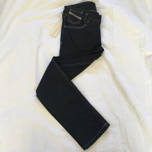 Diesel Matic J Girls Age-8 Slim Tapered Dark Blue Jeans BNWT sm 23 24 25 KXARH - Picture 1 of 10