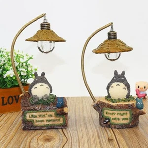 Süße Totoro Lampe LED Nachtlicht Lampe Geschenk Kinder Spielzeug Wohndeko Basteln Deko - Bild 1 von 11