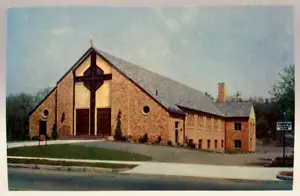 The Church of St. Albert The Great, Weymouth, Massachusetts MA Vintage Postcard - Picture 1 of 2