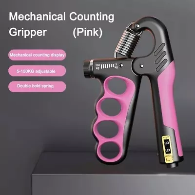 Hand Grip Strength Power Trainer Gripper Strengthener exercício de ginástica ajustável - Imagem 1 de 4