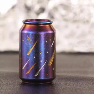 EDC Titanio Coltello Cordino Perla CoCa Forma Bottiglia Collana Ciondolo Bracciale Perline - Foto 1 di 4