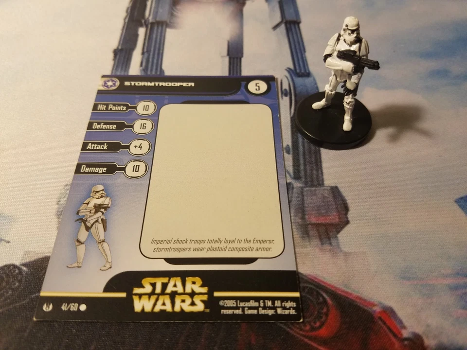 Star Wars Miniatures Universe 41 Stormtrooper - Image 1 of 1