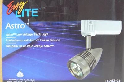 Unidad de pista Easy Lite TK-AS3-05 Astro 1 luz, níquel satinado/blanco T5@9096 Foto 1 de 4