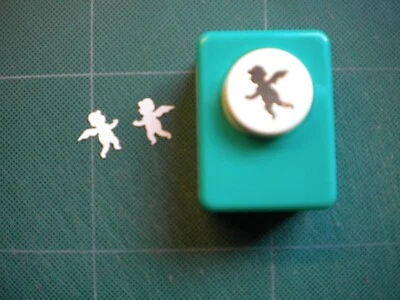 Marvy Uchida Angel/Cupid Small Paper Punch 1/2" Tall Scrapbooking Card Making - Image 1 of 4