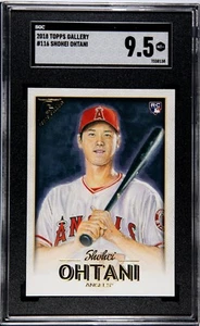 2018 Topps Gallery SHOHEI OHTANI ROOKIE #116 SGC 9.5 MT+ Condition - Picture 1 of 2