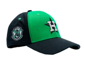 Gorra de Noche Harry Potter de los Astros de Houston SGA Verde Slytherin House Hat PREORDEN - Imagen 1 de 1
