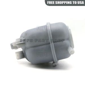 AUDI Q7 4M Engine Coolant Reservoir Tank 4M0121403H NEW GENUINE - Picture 1 of 4