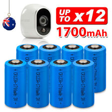 4-12X NEW 3V CR123A CR17345 Lithium Battery CR123 DL123A EL123A for Arlo Camera