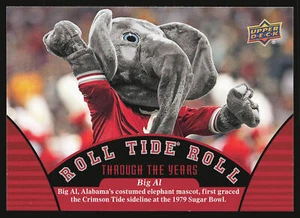 2012 Upper Deck University of Alabama #99 Big Al - Picture 1 of 2