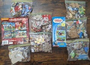 Thomas & Friends Wooden and Nickelodeon PAW Patrol 7 Sets Kids Puzzles - Picture 1 of 7